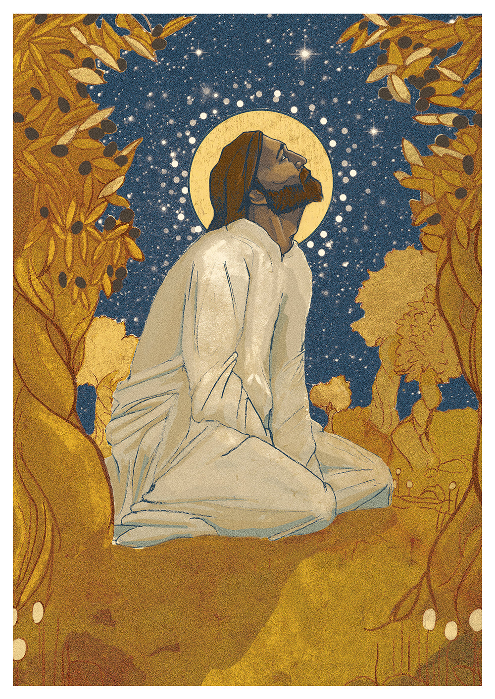 Jésus au Jardin des Oliviers