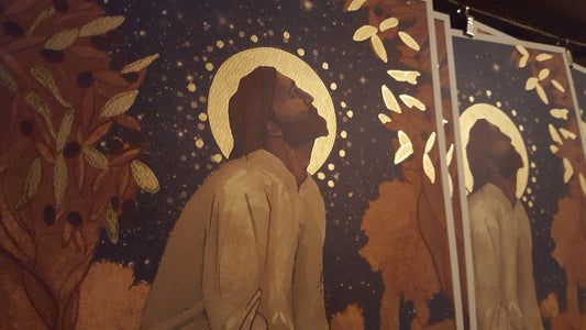 Jésus au Jardin des Oliviers