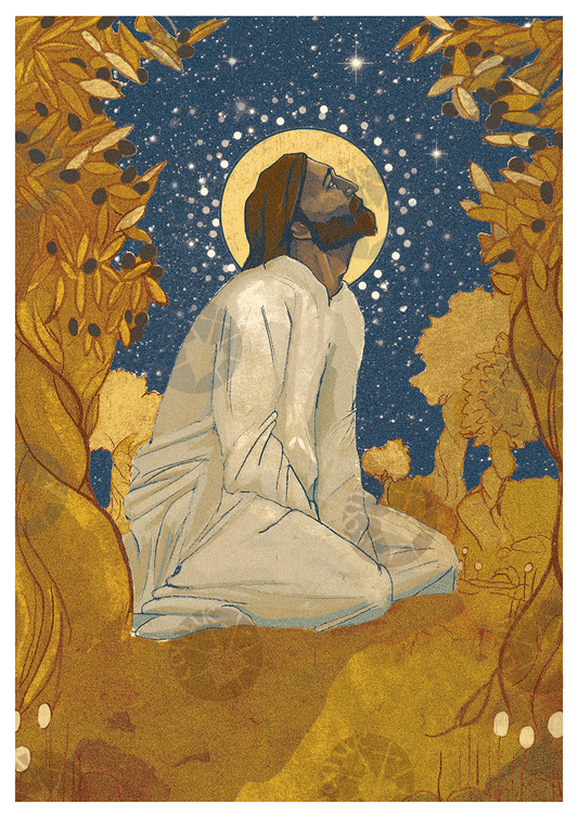 Jésus au Jardin des Oliviers